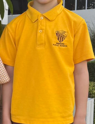 Yellow Short Sleeve Polo SH