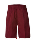 Unisex Formal Maroon Shorts